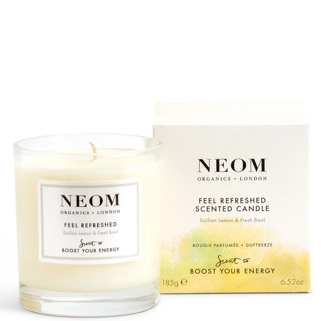 NEOM Wellbeing Feel Refreshed 1 Wick Scented Candle