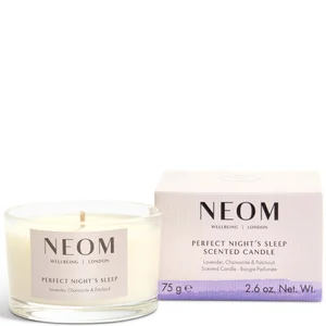 NEOM Wellbeing Perfect Nights Sleep Scented Travel Candle - undefined undefined
