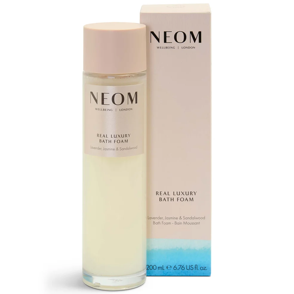 NEOM Wellbeing Real Luxury De-Stress Bath Foam (200ml) Image 1
