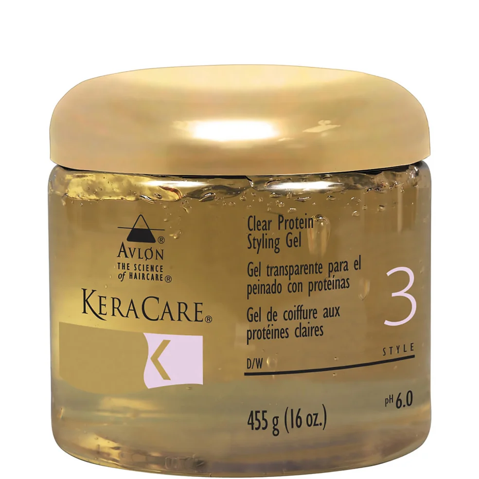 KeraCare Protein Styling Gel - Clear 16oz Image 1
