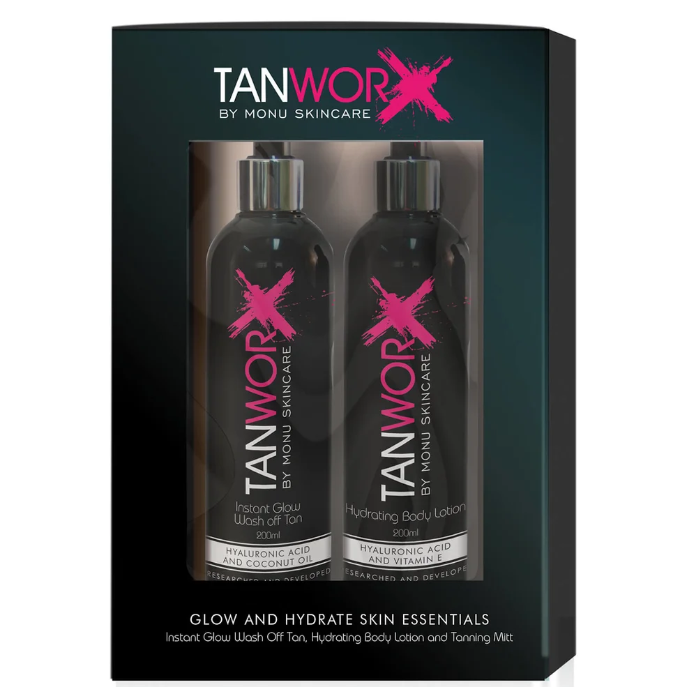 Tanworx Glow and Hydrate (Worth £52.85) Image 1
