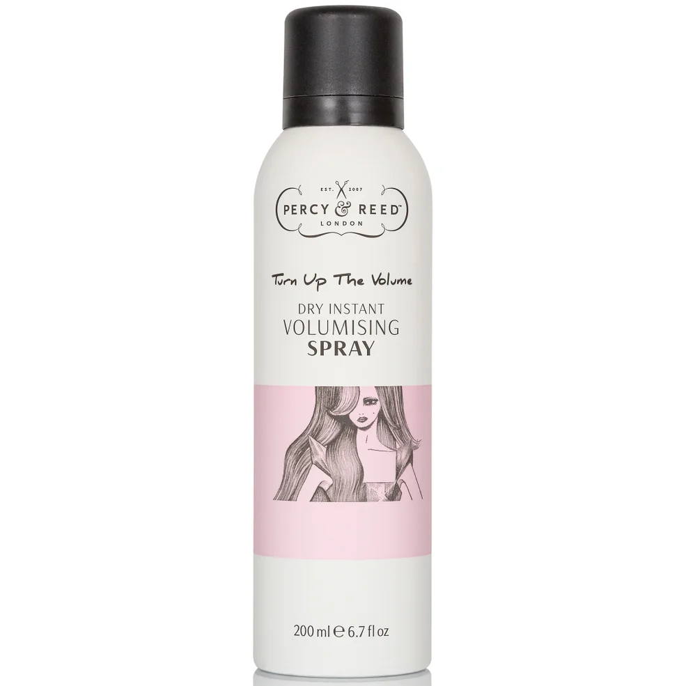 Percy & Reed Turn Up The Volume Dry Instant Volumising Spray 200ml Image 1