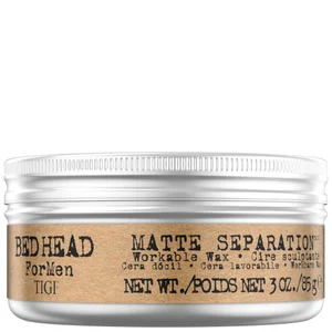 TIGI Bed Head for Men Matte Separation Workable Wax (85g) - undefined undefined