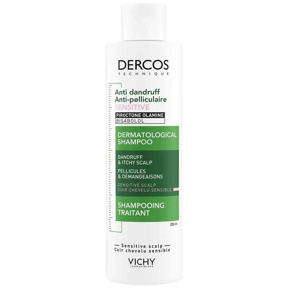 Vichy Dercos Anti-Dandruff Shampoo for Sensitive Scalp 200ml Image 1