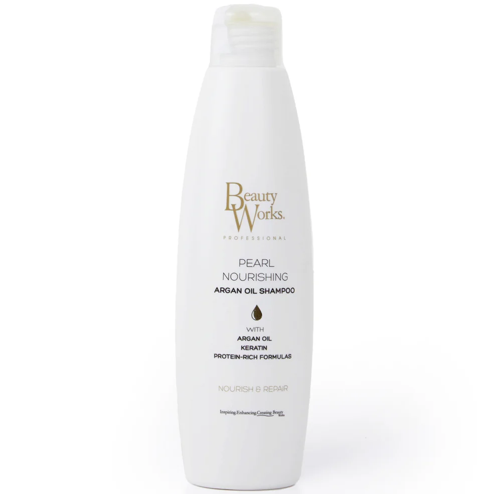 Beauty Works Pearl Nourishing Argan Shampoo 250ml Image 1