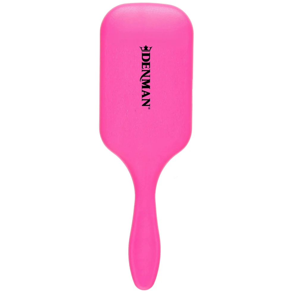 Denman D90L Tangle Tamer Brush - Ultra Pink Image 1