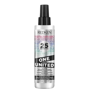 Redken One United Multi-Benefit Treatment Spray, 25 Benefits, Heat Protection, Detangling and Conditioning 150ml - undefined undefined