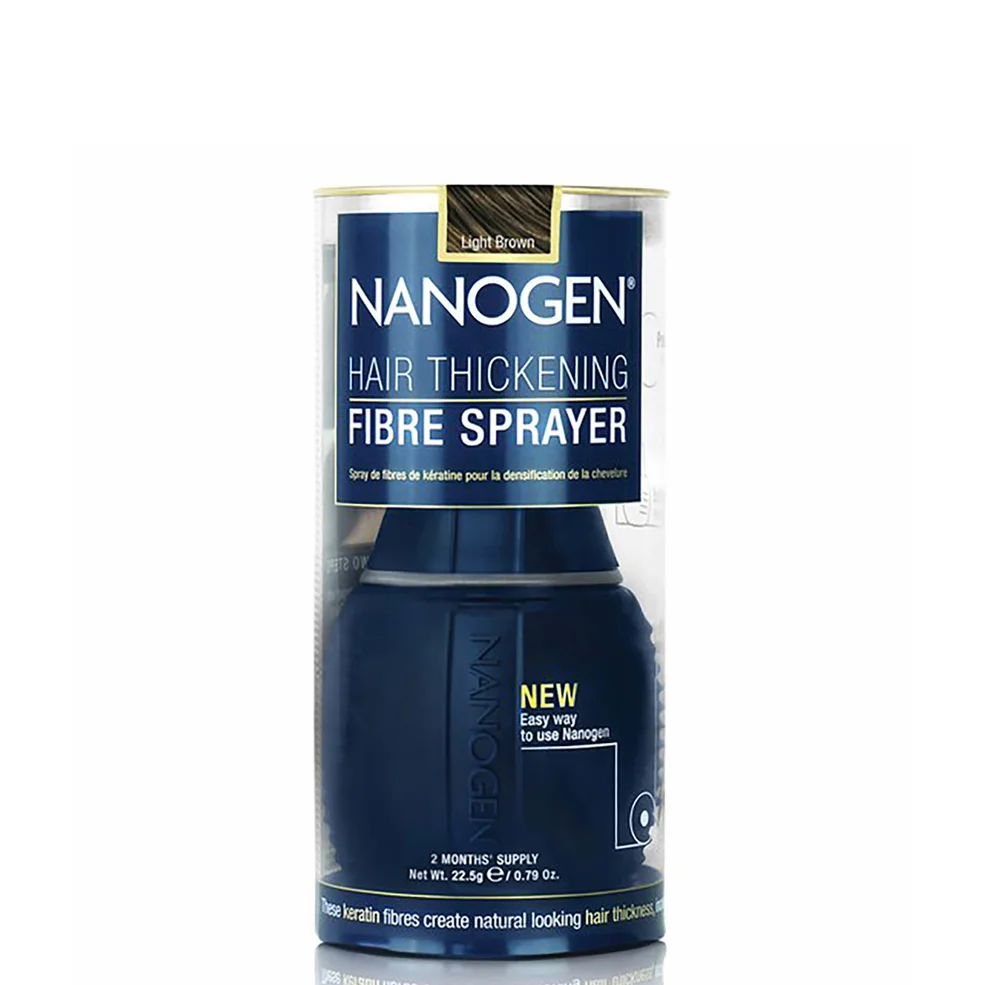 Nanogen Fibre Sprayer Light Brown (22.5g) Image 1