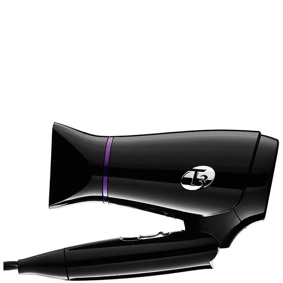T3 Featherweight Mini Compact Hair Dryer - Black Image 1