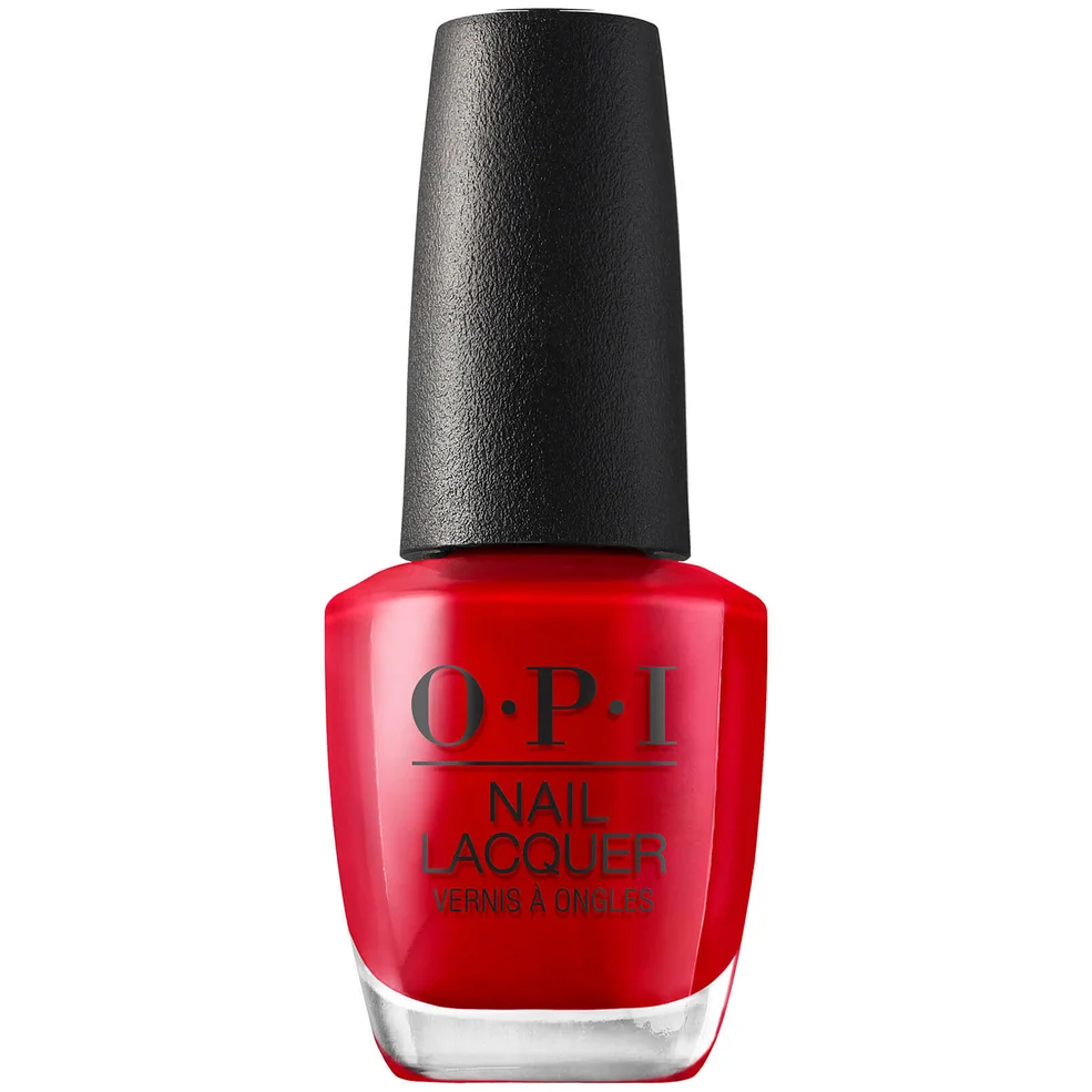 OPI Nail Lacquer Red Nail Polish - Big Apple Red 15ml Image 1