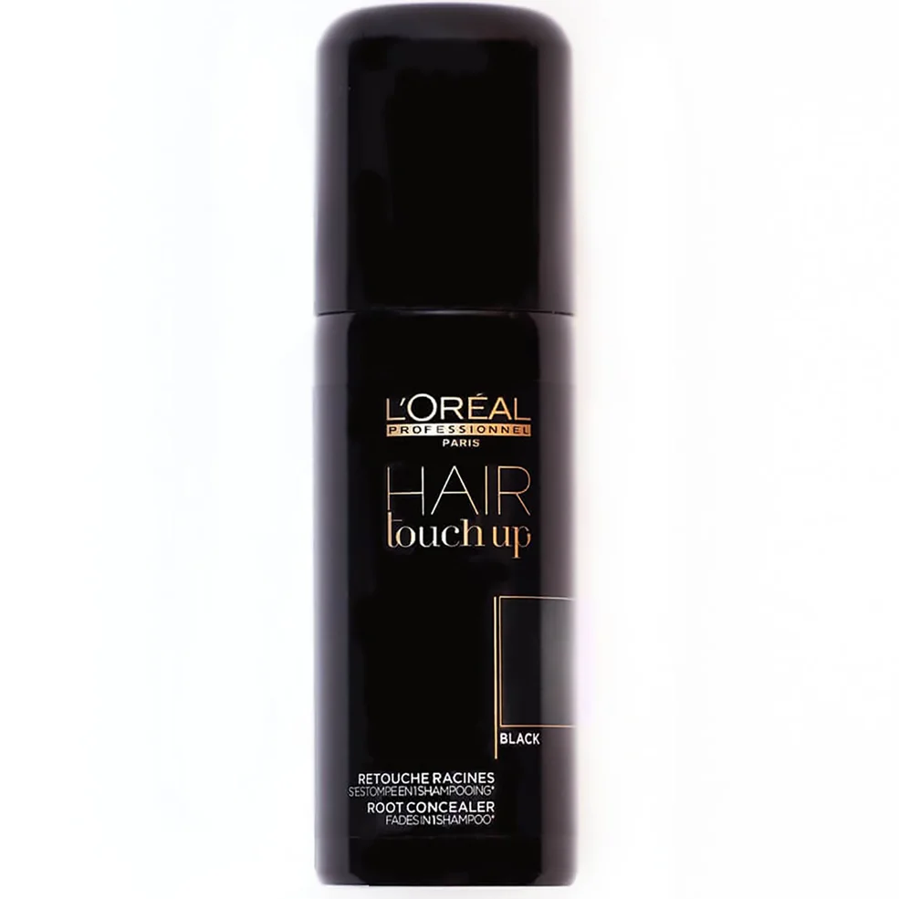 L'Oréal Professionnel Hair Touch Up - Black (75ml) Image 1