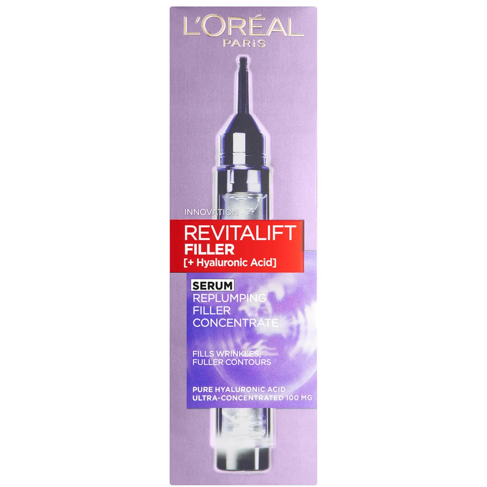 L'Oréal Paris Revitalift Filler + Hyaluronic Acid Replumping Serum 16ml Image 1