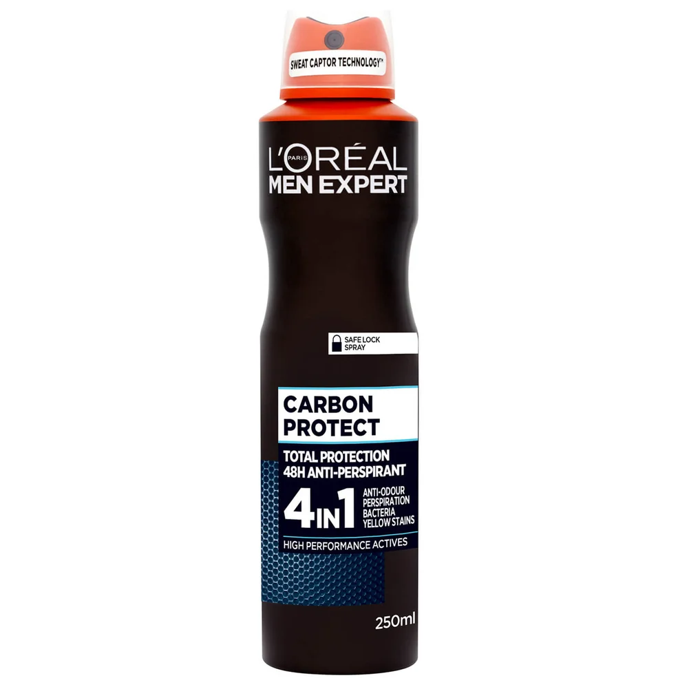 L'Oréal Paris Men Expert Carbon Protect Deodorant 250ml Image 1