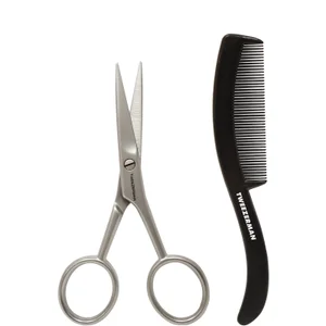 Tweezerman G.E.A.R. Moustache Scissors & Comb - undefined undefined