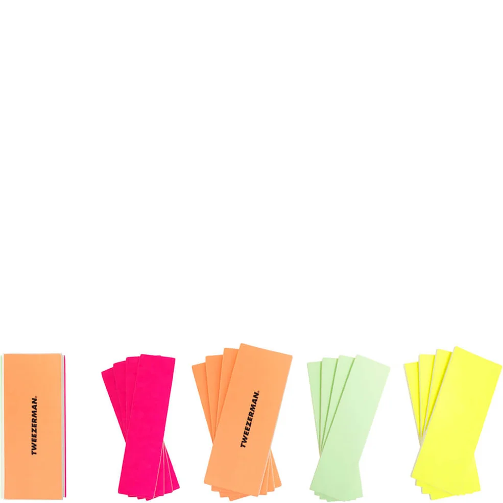 Tweezerman Neon Hot File, Buff, Smooth & Shine Block Image 1