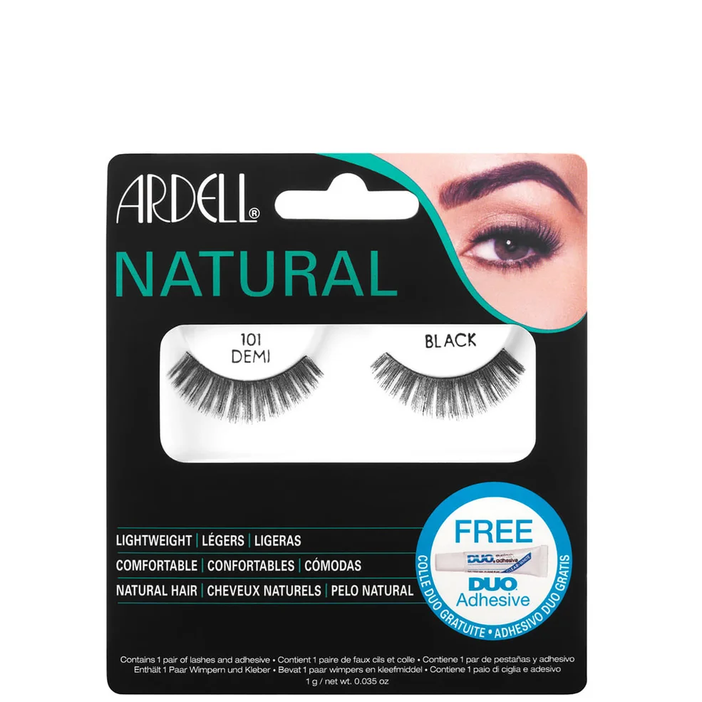 Ardell Natural Lashes 101 Demi Black Image 1