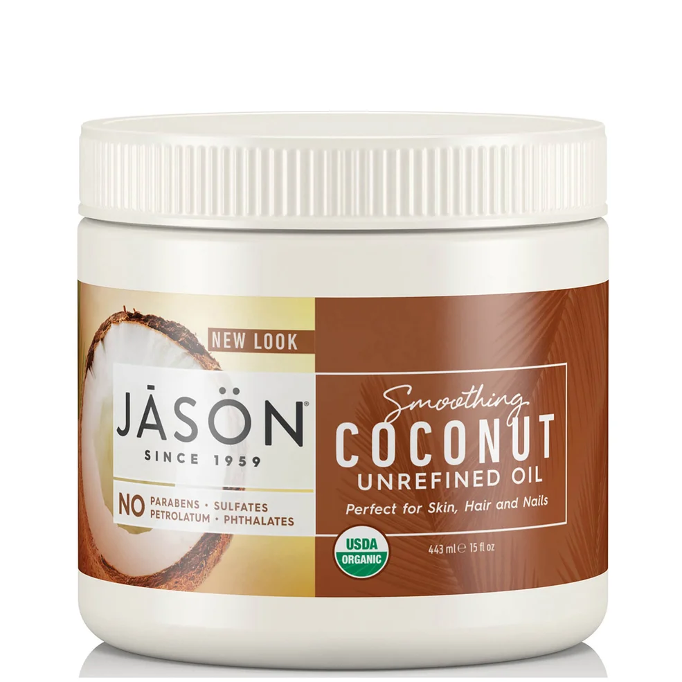 JASON Smoothing Organic Coconut Oil 443ml Image 1