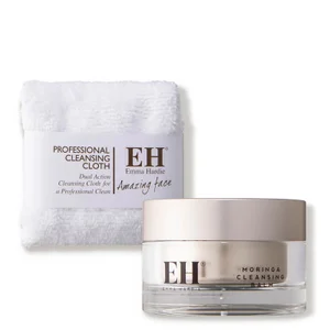 Emma Hardie Moringa Cleansing Balm with Professional Cleansing Cloth 100g - undefined undefined