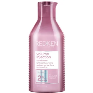 Redken Volume Injection Conditioner 300ml for Fine, Flat Hair, Adds Lift and Volume - Size 250ml