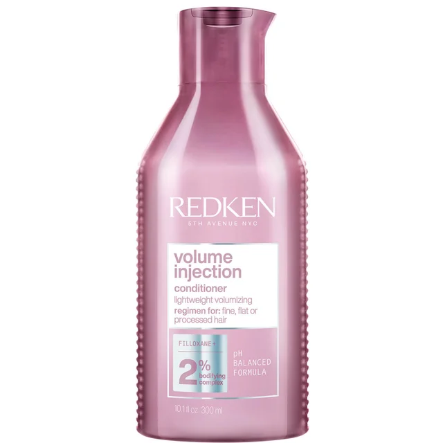 Redken Volume Injection Conditioner 300ml for Fine, Flat Hair, Adds Lift and Volume