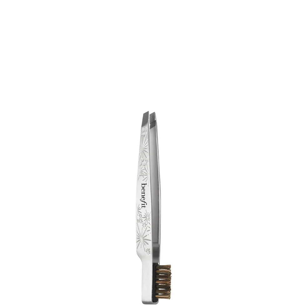 benefit Slanted Tweezer with Grooming Brush  Image 1