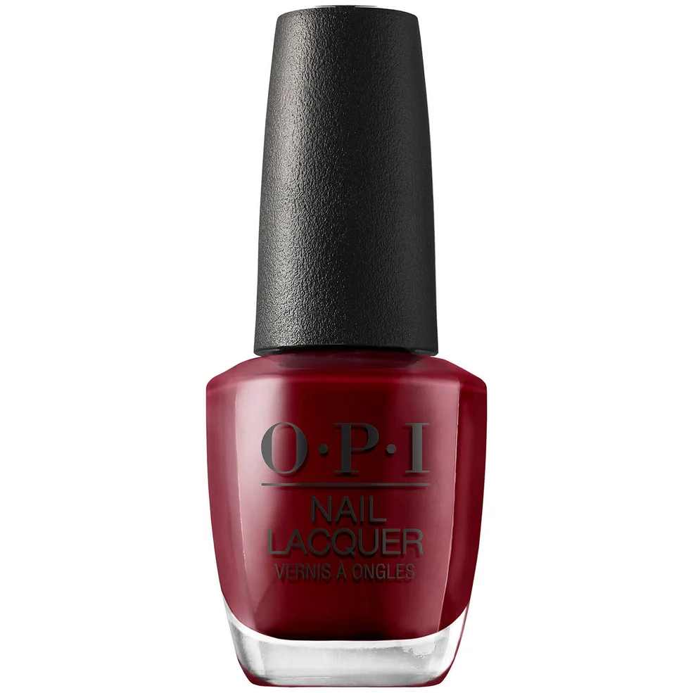 OPI Nail Lacquer Dark Red Nail Polish - We The Female 15ml Image 1