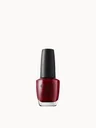 OPI Nail Lacquer Dark Red Nail Polish - We The Female 15ml