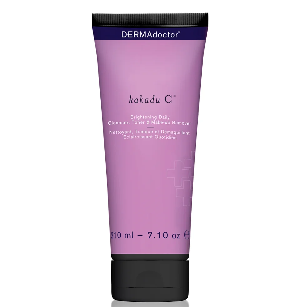 DERMAdoctor Kakadu C Brightening Daily Cleanser 7.1 oz Tube Image 1
