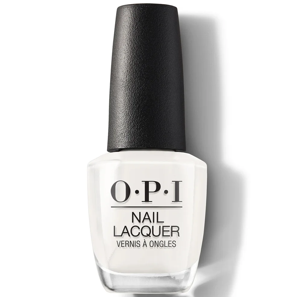 OPI Nail Lacquer White Nail Polish - Funny Bunny 15ml Image 1