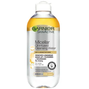 Garnier Micellar Water Oil Infused Facial Cleanser and Makeup Remover 400ml - Option Oil - Infused