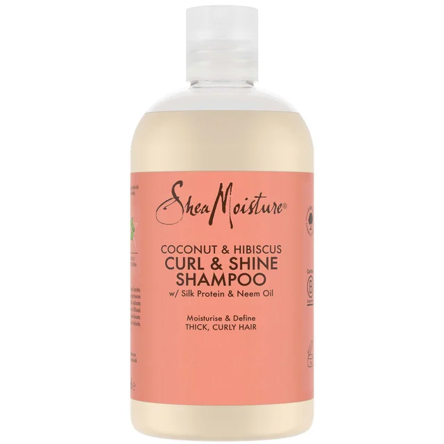 Shea Moisture Coconut & Hibiscus Curl & Shine Shampoo 379ml