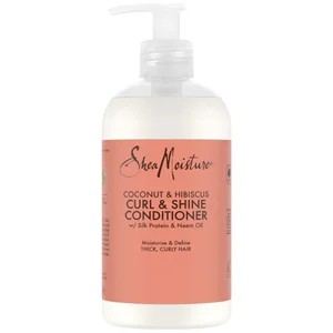 Shea Moisture Coconut & Hibiscus Curl & Shine Conditioner 384ml - undefined undefined