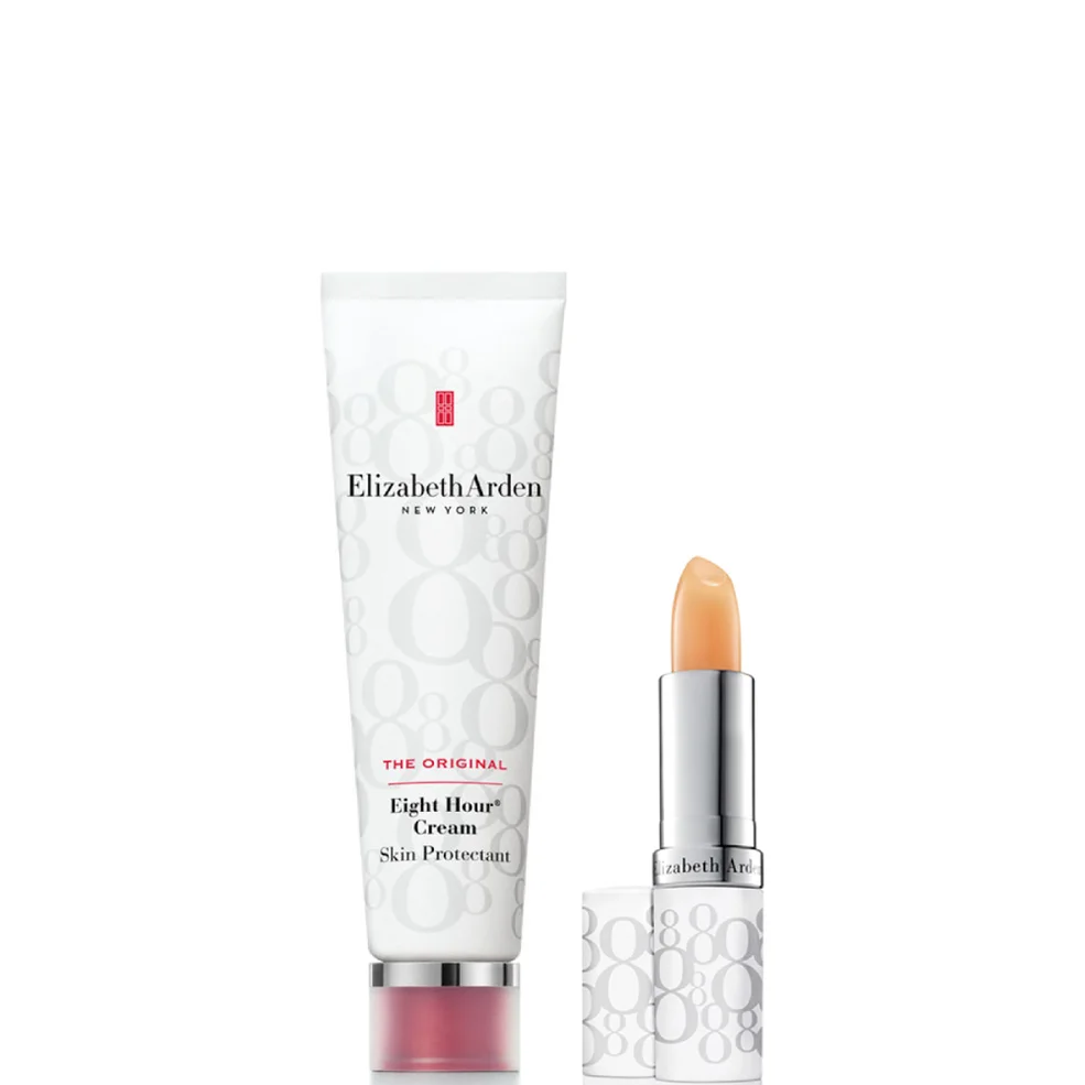 Elizabeth Arden Eight Hour Cream Skin Protectant & Lip Stick SPF 15 Set Image 1
