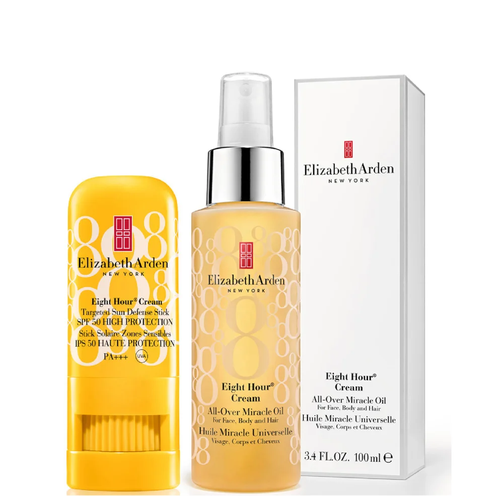 Elizabeth Arden Eight Hour Oil & Sun Defence Set Image 1