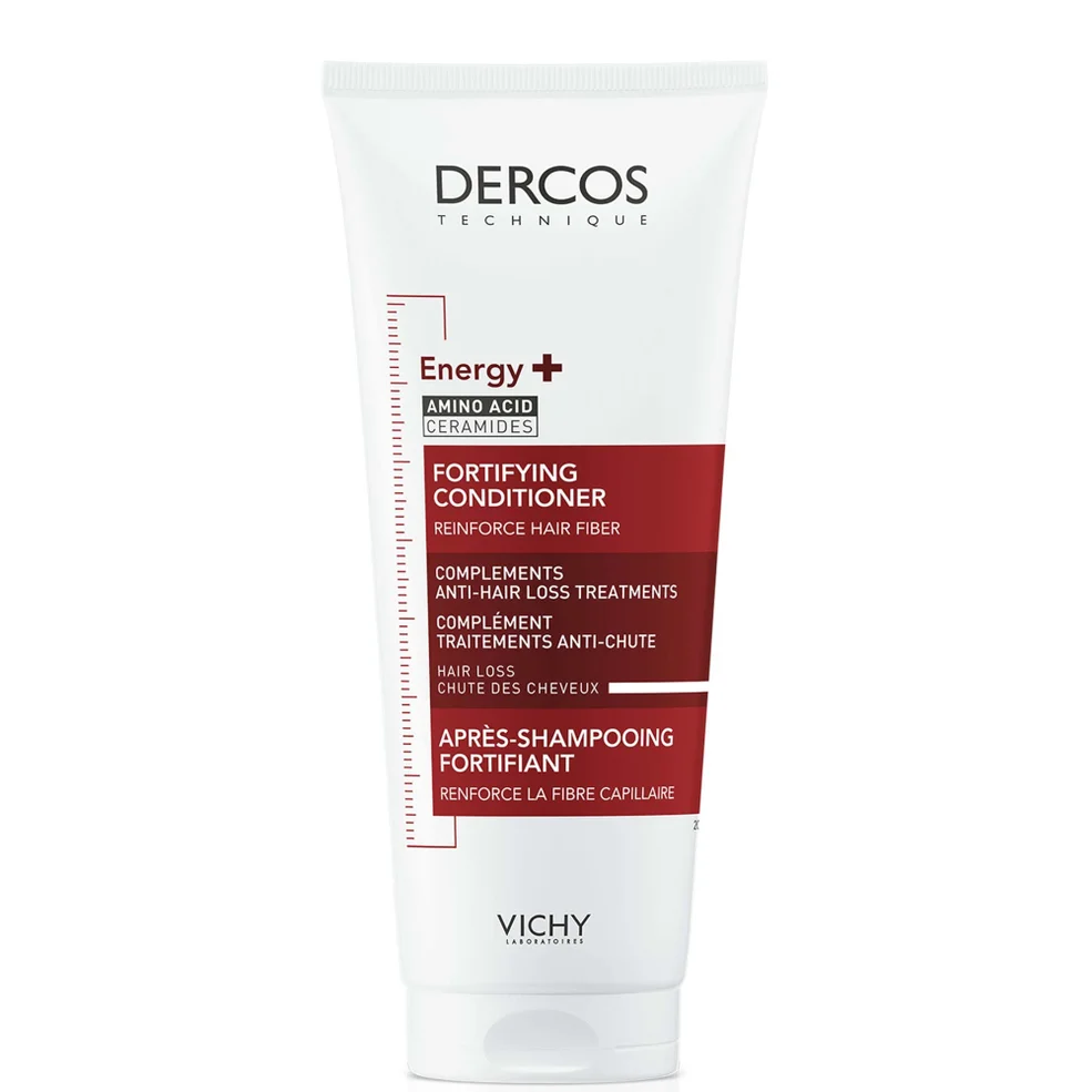 Vichy Dercos Energy+ Fortifying Amino Acid & Ceramide Conditioner for Hair Loss & Thinning Due to Breakage 200ml Image 1