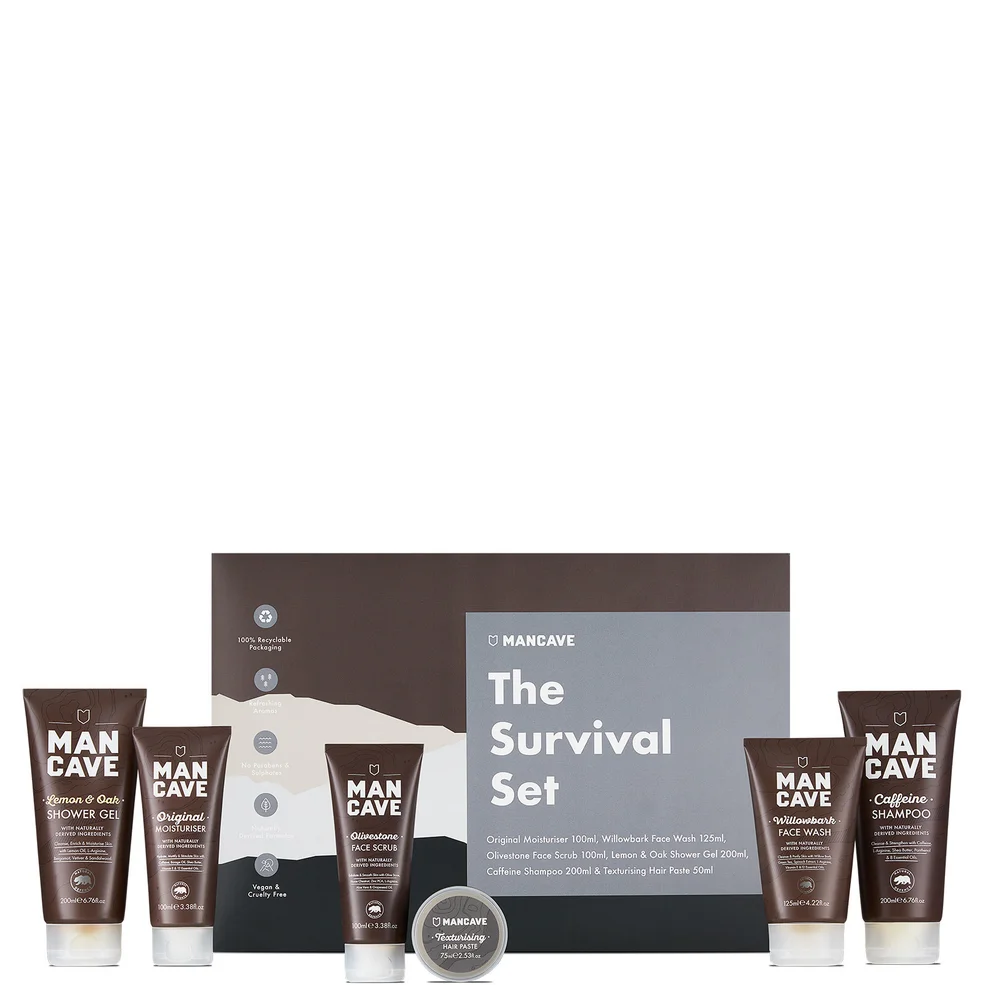 ManCave Survival 6 Part Gift Set Image 1