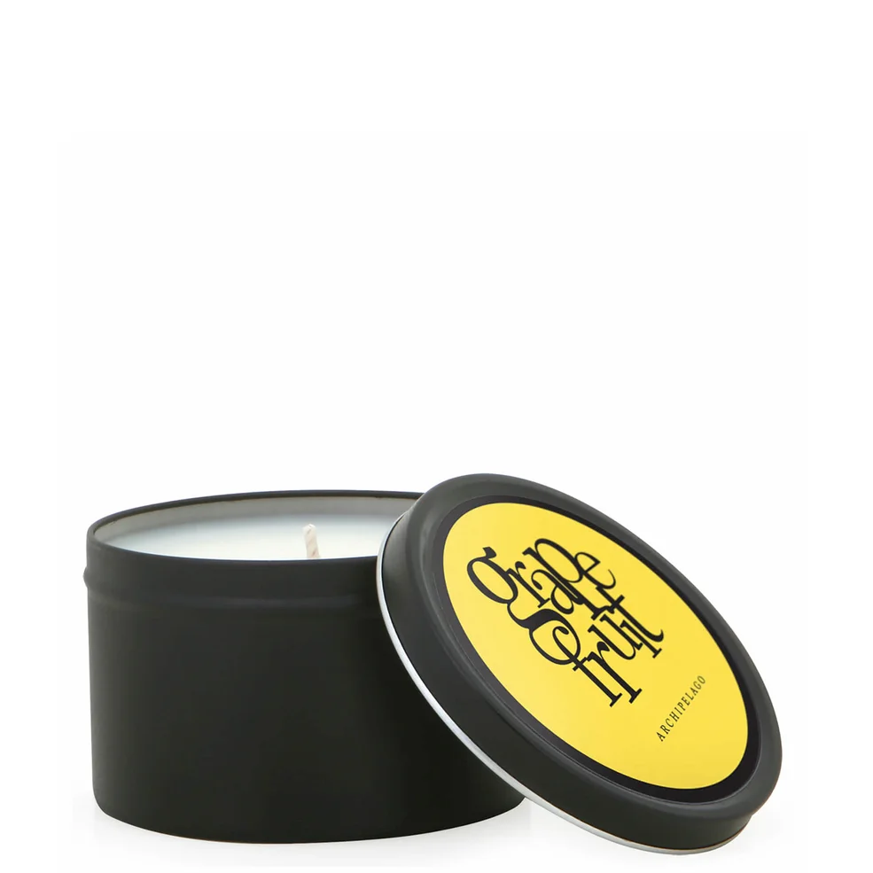Archipelago Botanicals Home Tin Candle - Grapefruit 162g Image 1