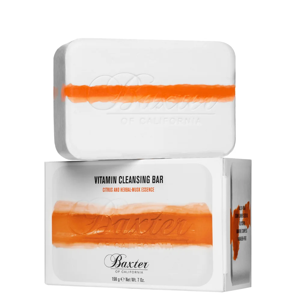 Baxter of California Vita Cleansing Bar Citrus and Herb Musk 198g Image 1