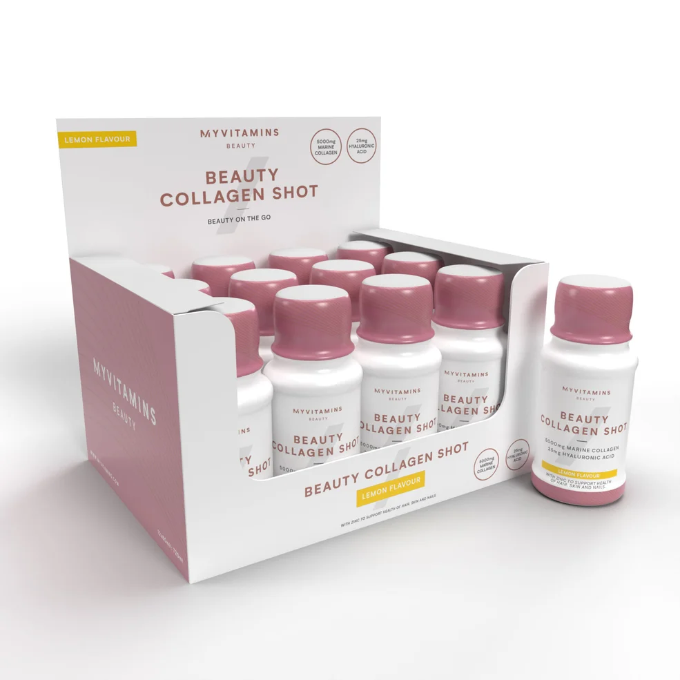 Myvitamins Collagen Beauty Shot, Coconut Pineapple, 12 x 60ml Image 1