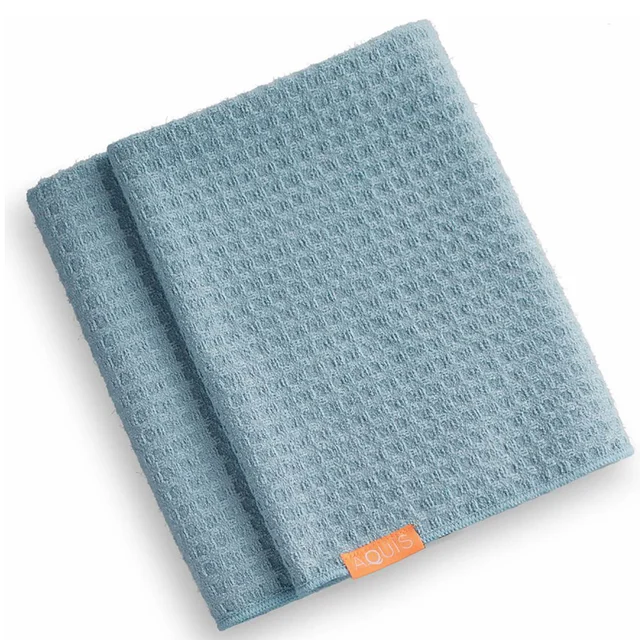 Aquis Hair Towel Waffle Luxe Dream Boat