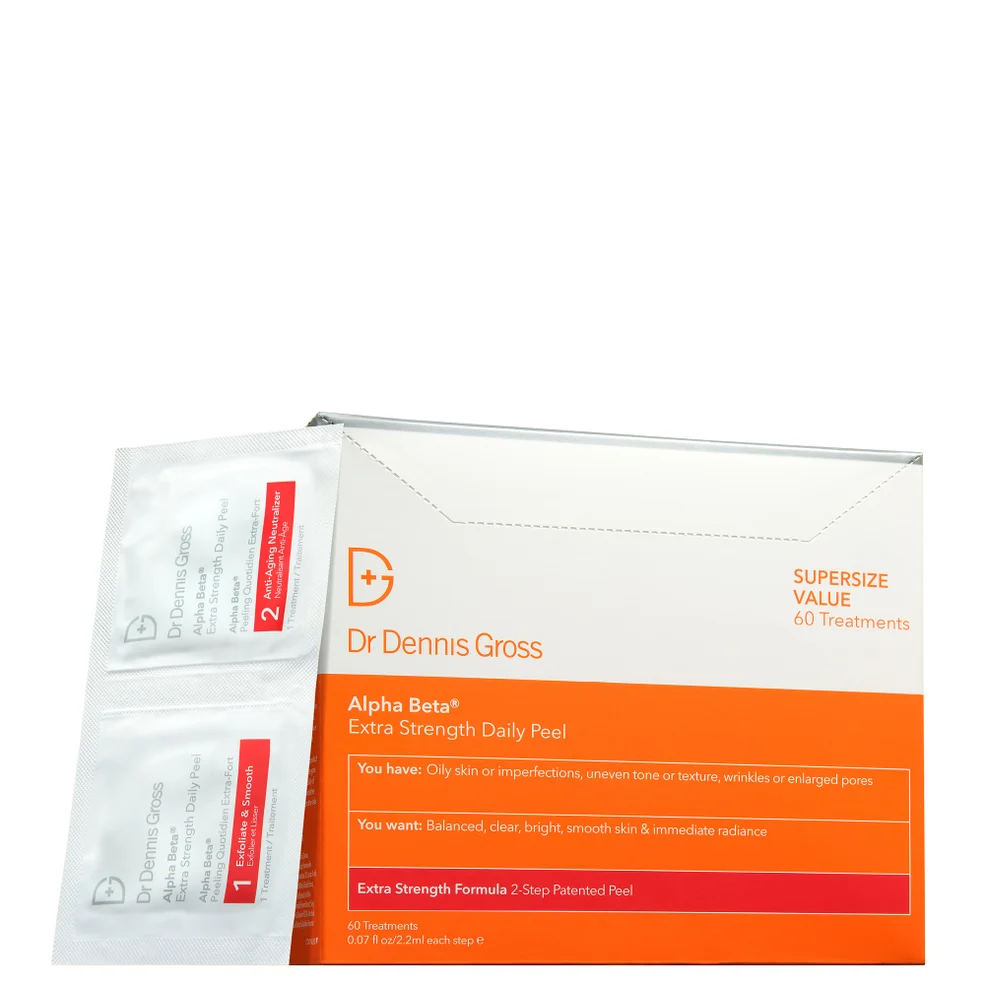 Dr Dennis Gross Skincare Alpha Beta Extra Strength Daily Peel (Pack of 60) Image 1