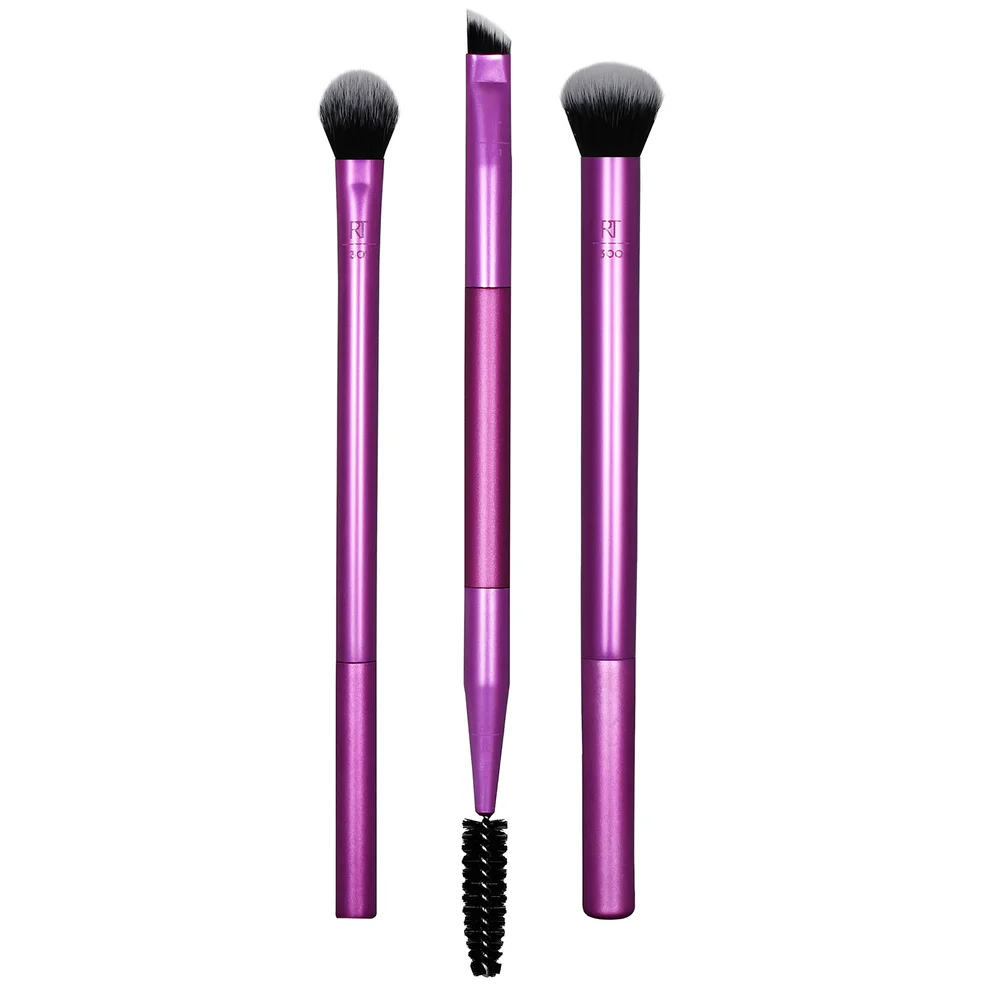 Real Techniques Eye Shade + Blend Brush Set Image 1