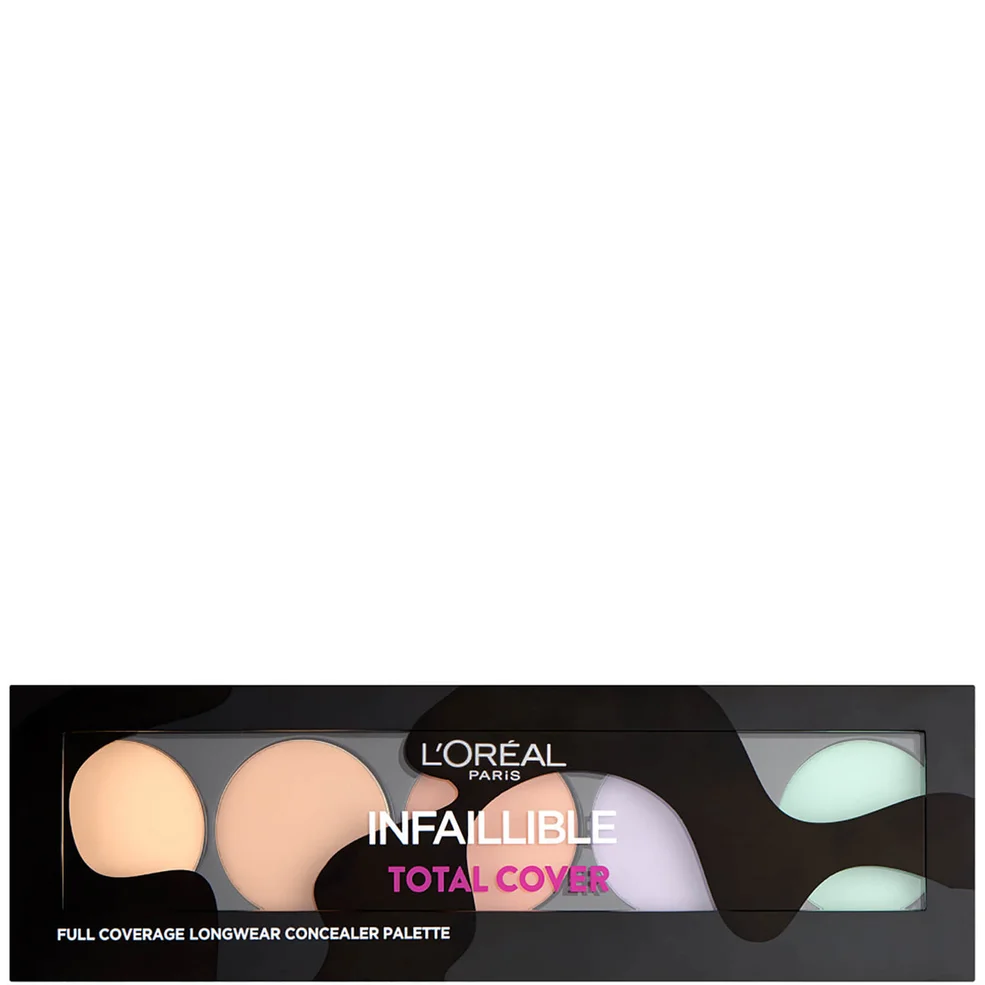 L'Oréal Paris Infallible Total Cover Concealer Palette Image 1