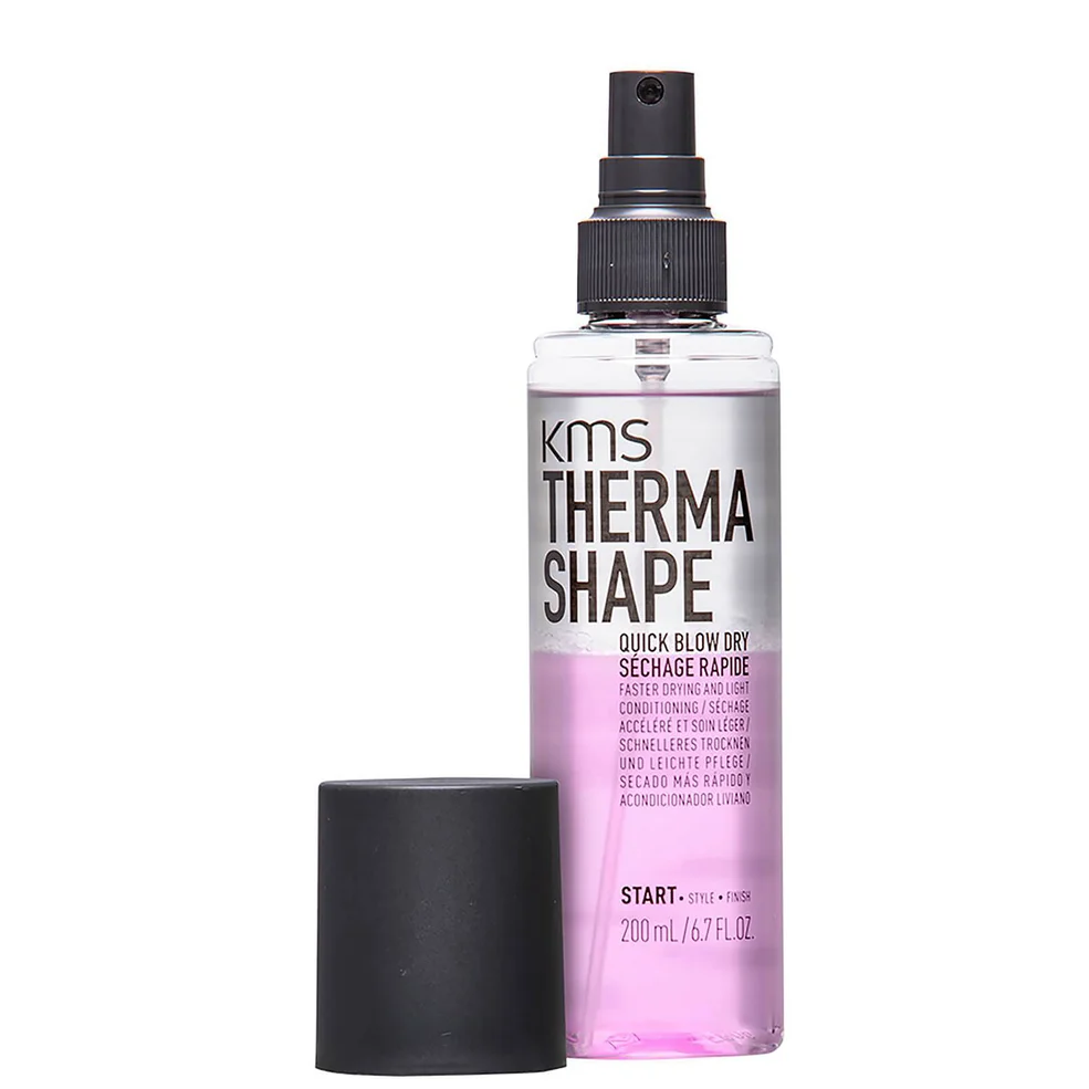 KMS Thermashape Quick Blow Dry Spray for Faster Drying and Light Conditioning 200ml Image 1