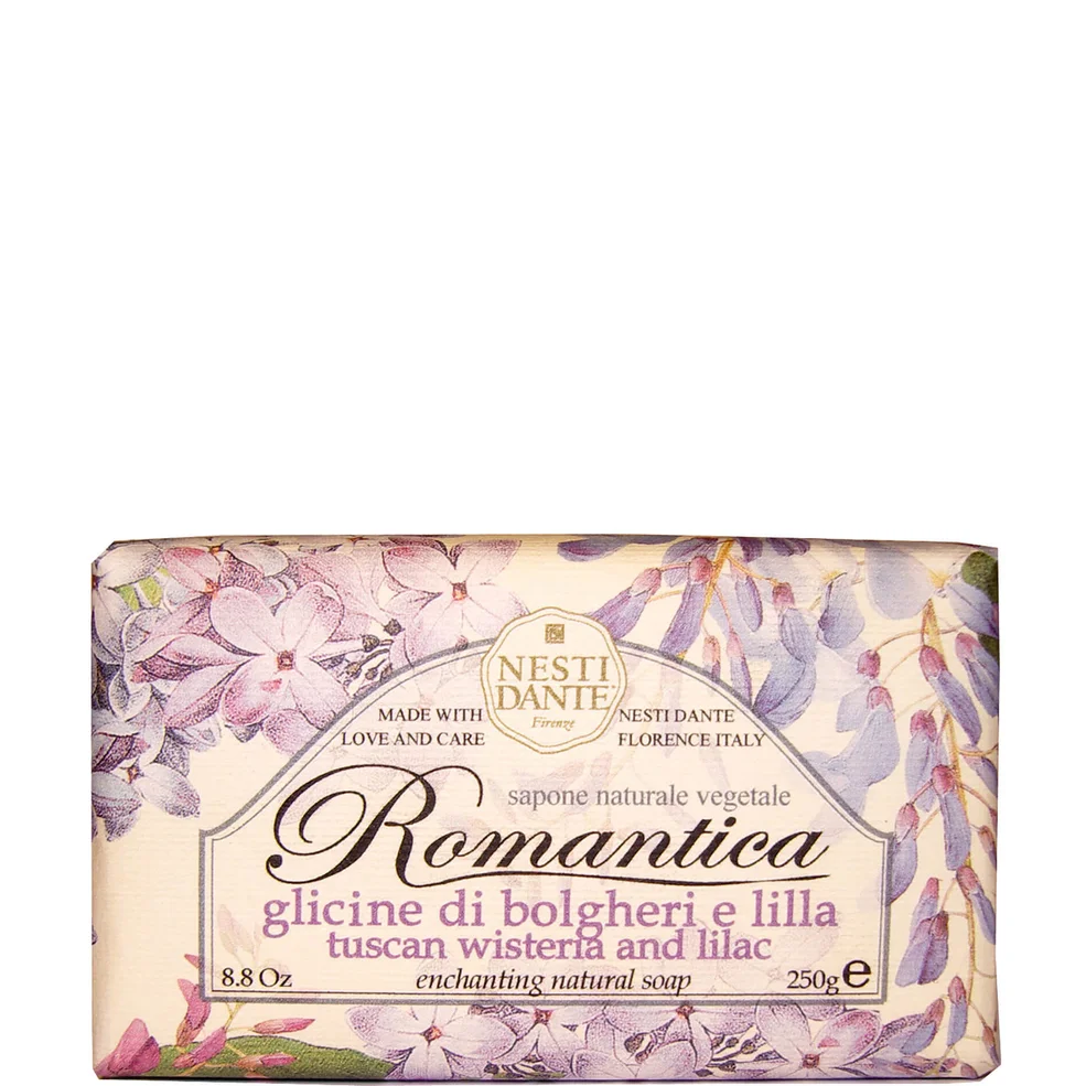 Nesti Dante Romantica Wisteria and Lilac Soap 250g Image 1