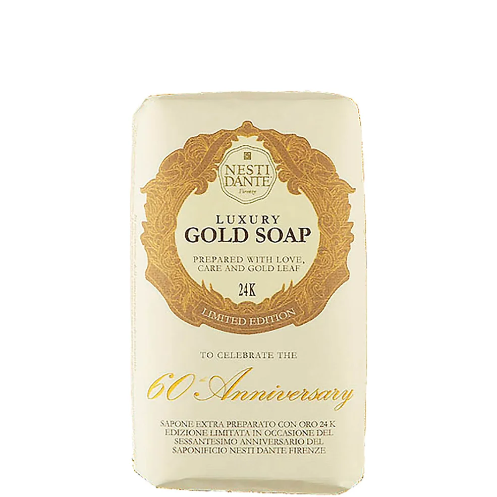 Nesti Dante Gold Leaf Natural Soap 250g Image 1
