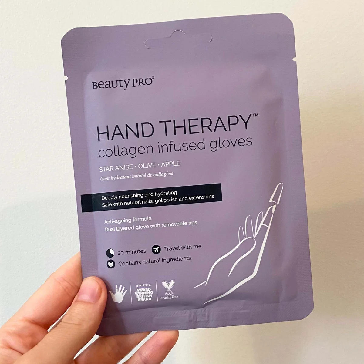 BEAUTYPRO Hand Therapy Gloves with Removable Fingertips