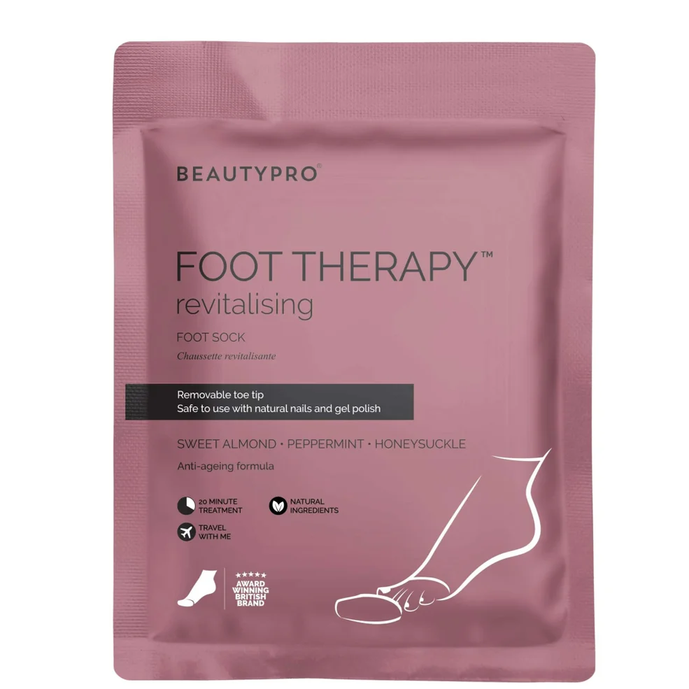 BEAUTYPRO Foot Therapy Booties with Removable Toe Tip Image 1
