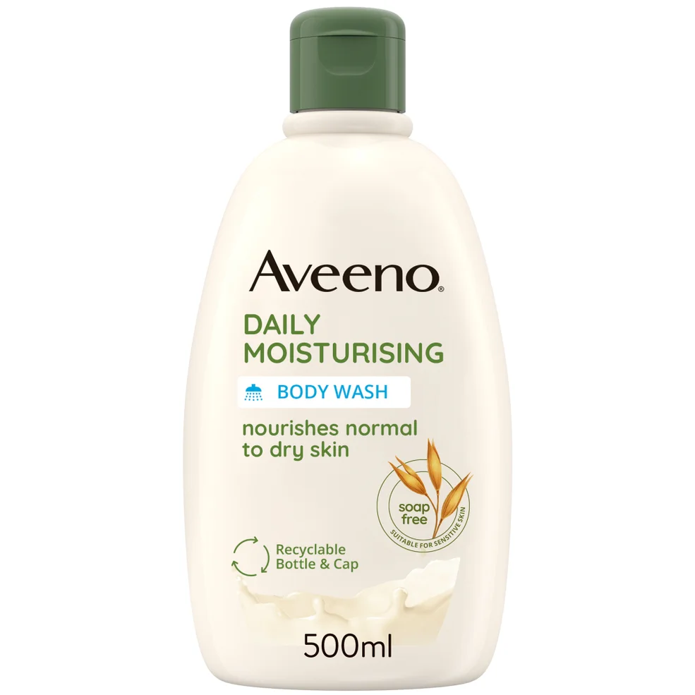 Aveeno Daily Moisturising Body Wash 500ml Image 1