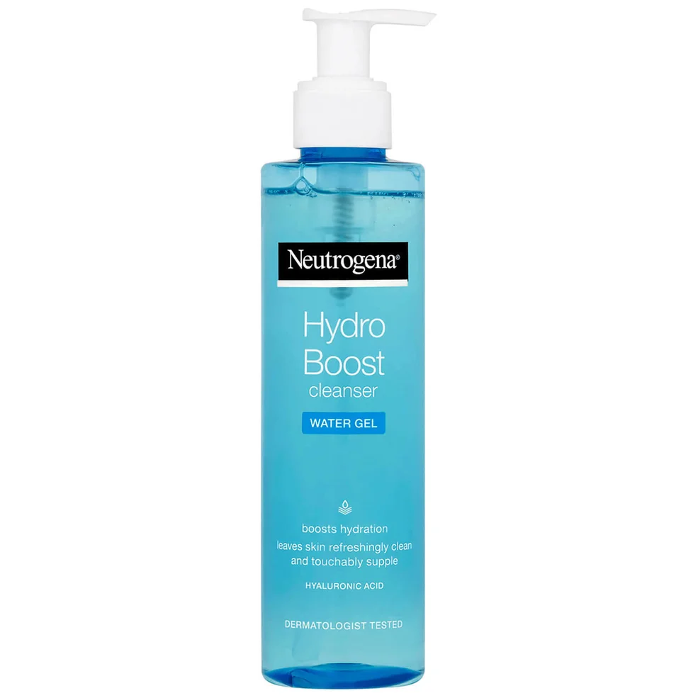 Neutrogena Hydro Boost Water Gel Facial Cleanser for Dry or Dehydrated Skin 200ml Image 1